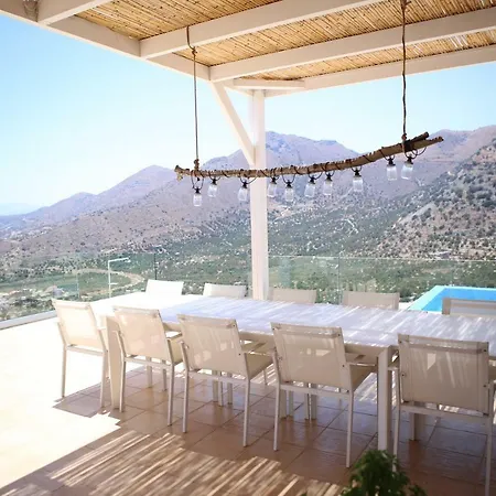 Estee, Luxury With Private Infinity Pool And Jacuzzi Villa Elounda